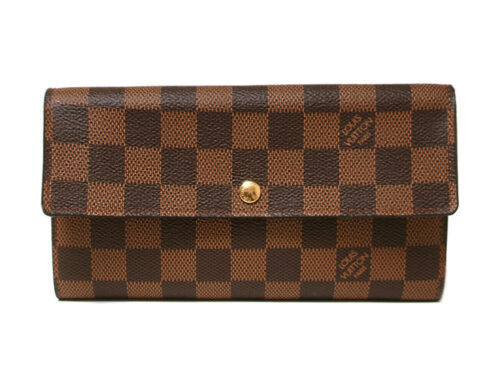 【三重県 亀山市】ルイ・ヴィトン ダミエ・エベヌ ポシェット・ポルト モネ クレディ N61724 買取実績 2026.09