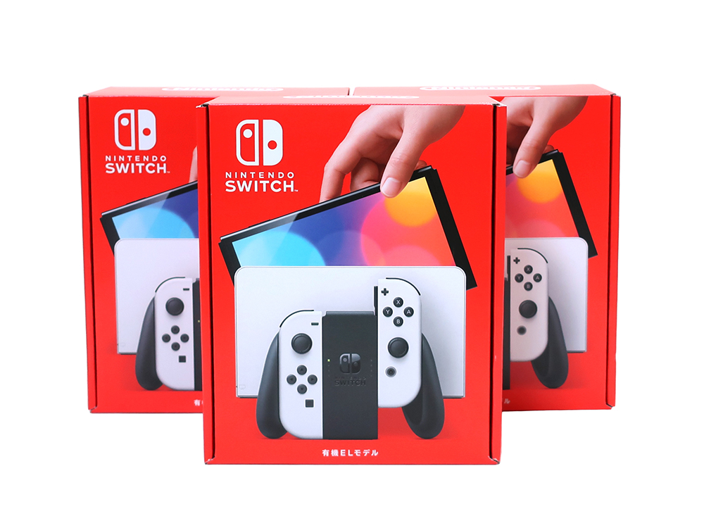 【三重県 亀山市】　ニンテンドー スイッチ 有機ELモデル ホワイト HEG-S-KAAAA 3台 買取実績 2026.09