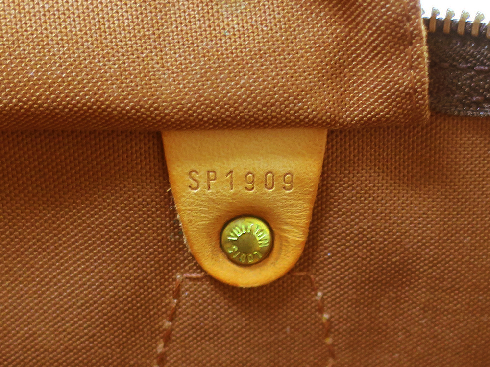 ルイ・ヴィトン 製造番号 フランス工場で1999年10月