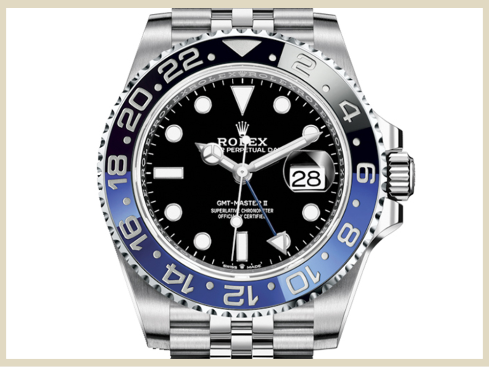 ブランド時計 高価買取アイテム ROLEX ロレックス GMTマスターⅡ 126710BLNR