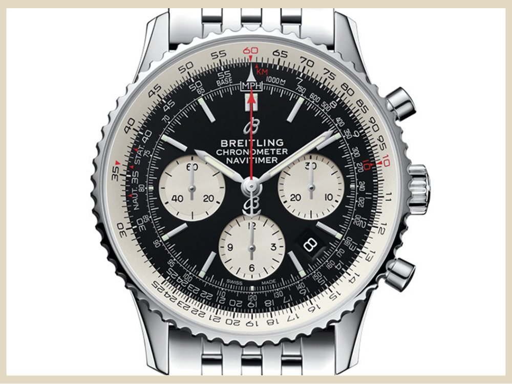 ブランド時計 高価買取アイテム BREITLING ブライトリング ビタイマー B01 クロノグラフ43 AB0121211B1A1