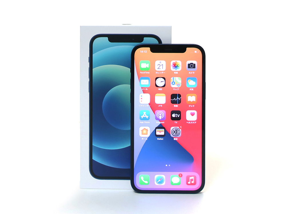 Apple iPhone12 64GB ブルー MGHR3J/A 買取実績 2021.02