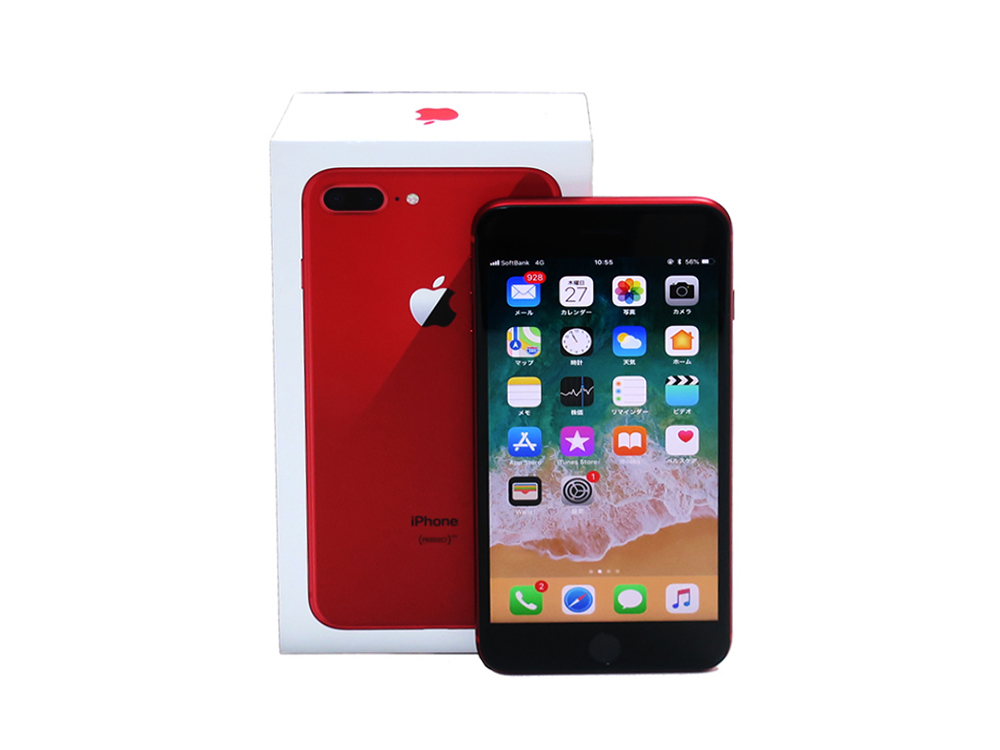 【三重県 鈴鹿市】Apple iPhone8 Plus 256GB プロダクトレッド MRTM2J/A 買取実績 2021.03