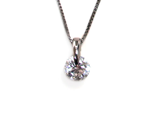 【三重県 鈴鹿市】Pt900×Pt850 プラチナ ダイヤモンドネックレス 1.004ct 3.1g 買取実績 2021.04