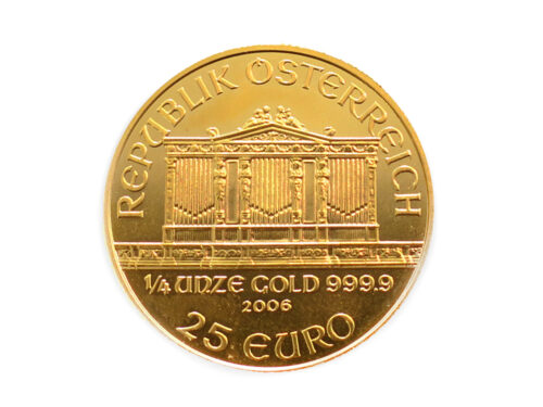 【三重県 四日市市】K24CYG ウィーン金貨1/4oz コイン7.7g 買取実績 2021.07
