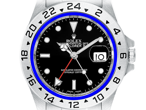 【2022年 春】ロレックス(ROLEX) エクスプローラー2 16570 買取価格相場 情報 マイナーチェンジ 2007年頃 ルーレット刻印