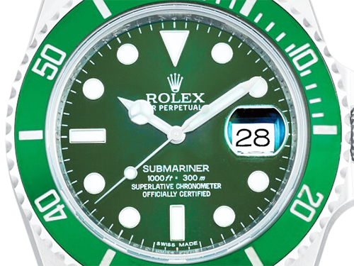 【2022年 夏】ロレックス(ROLEX) サブマリーナ デイト 116610LV(グリーン) 買取価格相場 情報 116610 LN / LV マーク3 ダイヤル