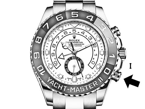 【2023年 冬】ロレックス(ROLEX) ヨットマスター2 116680 買取価格相場 情報 シンクロナイゼーション機能とは